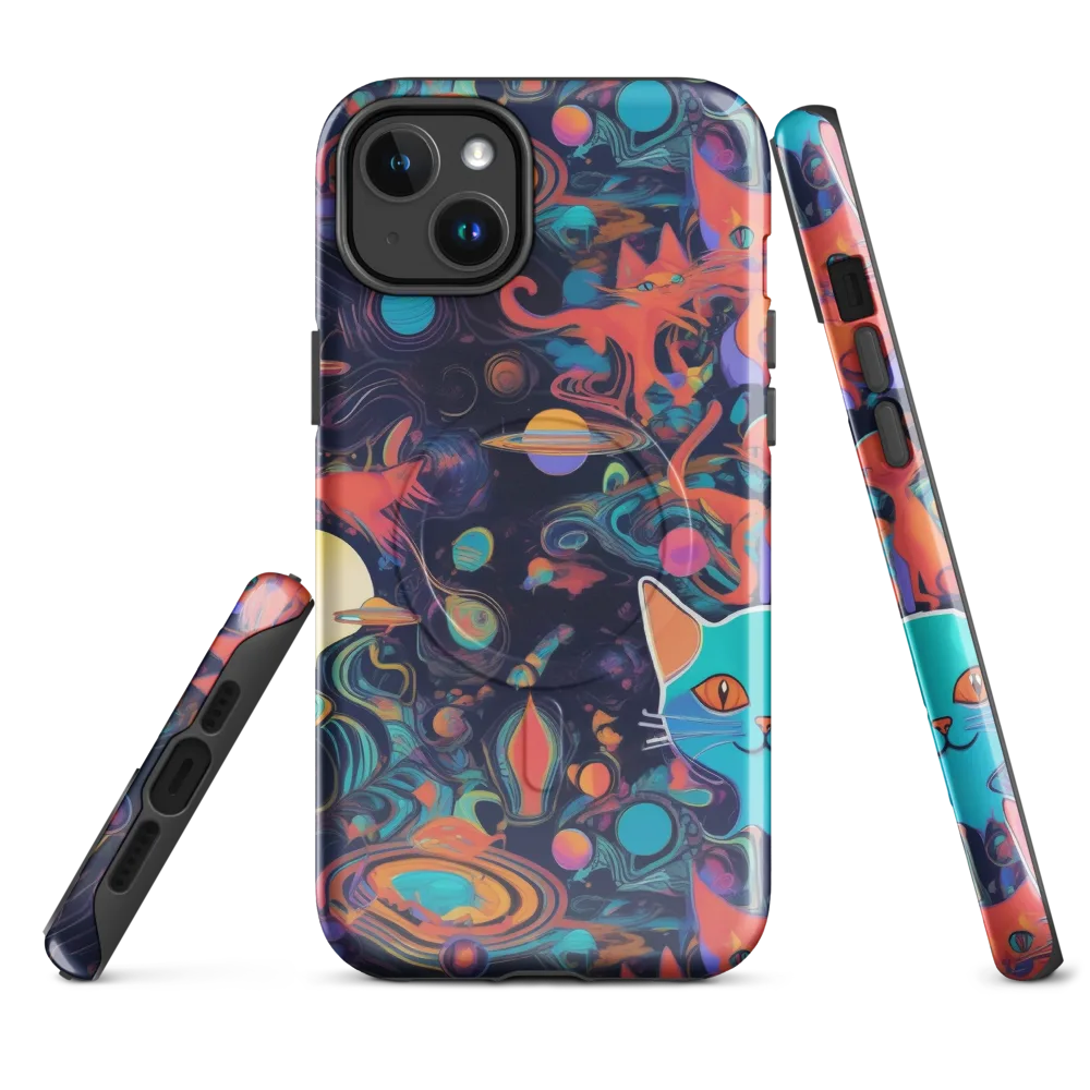 Orbiting Prowlers on MagSafe Tough Case for iPhone® — Front