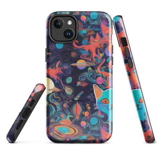 Orbiting Prowlers on a MagSafe Tough Case for iPhone®