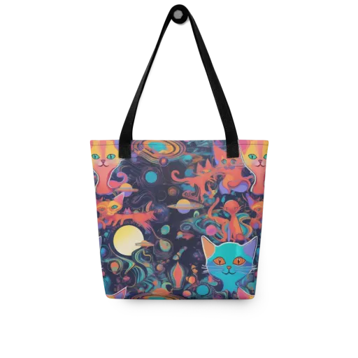 Orbiting Prowlers on a Tote Bag