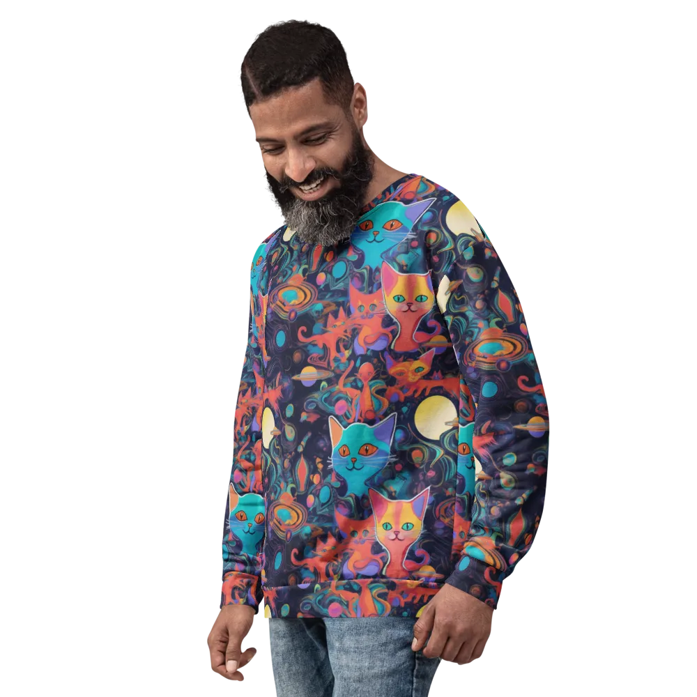 Orbiting Prowlers on Sweatshirt — Left Front