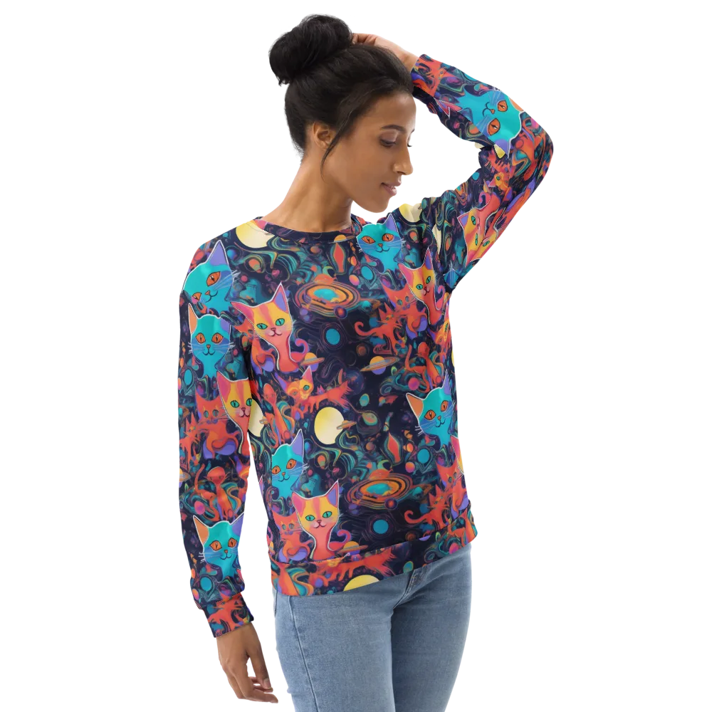 Orbiting Prowlers on Sweatshirt — Right Front