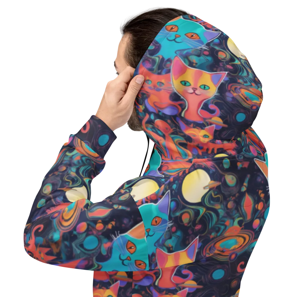 Orbiting Prowlers on Hoodie — Back
