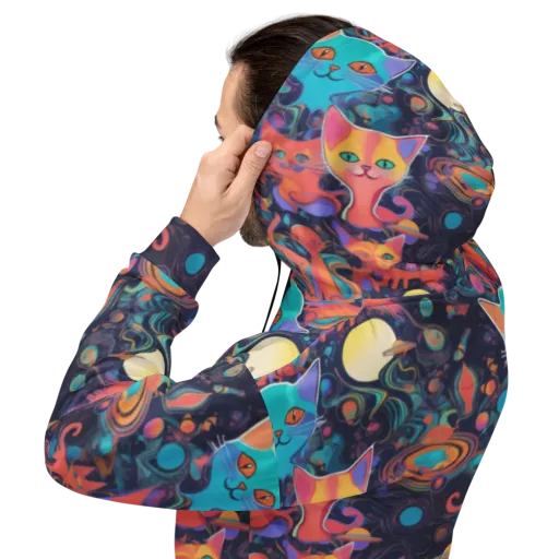 Orbiting Prowlers on a Hoodie