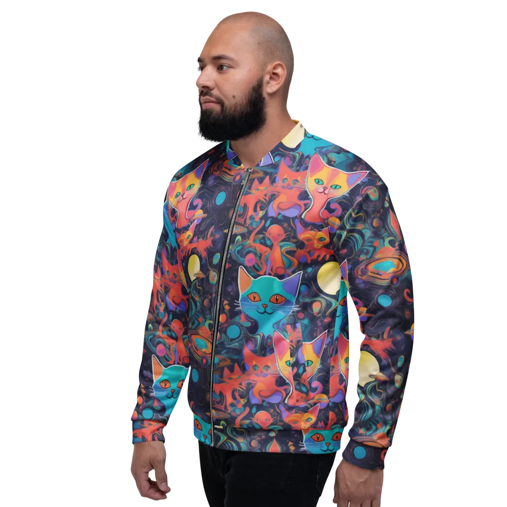 Orbiting Prowlers on Bomber Jacket — Left