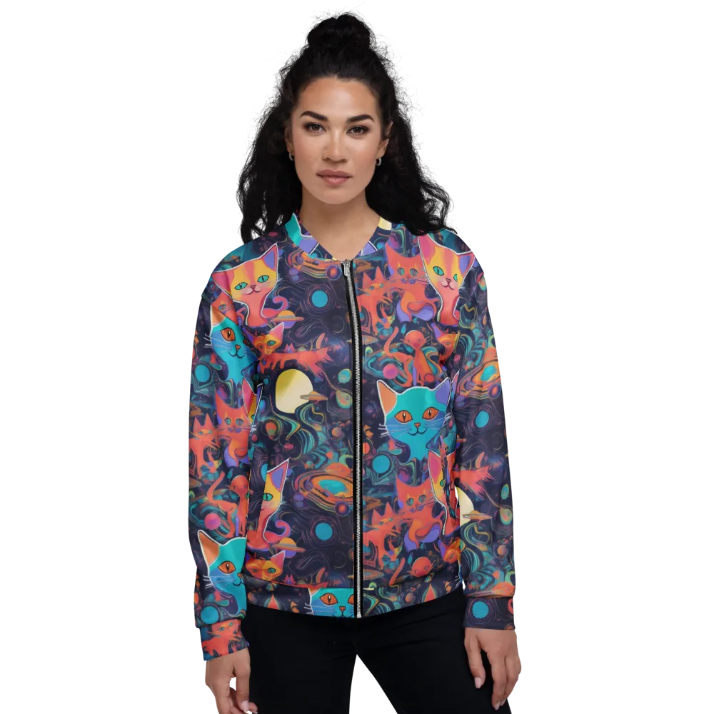Orbiting Prowlers on Bomber Jacket — Front
