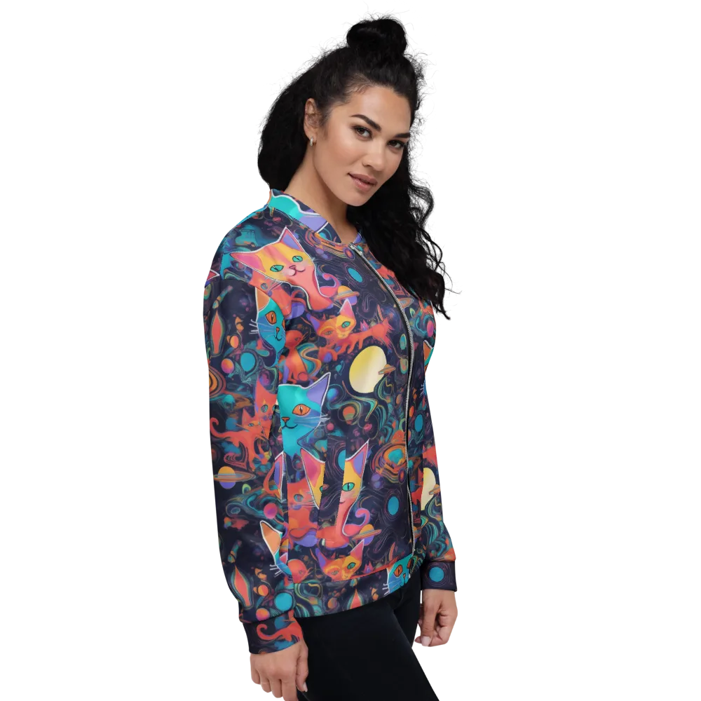 Orbiting Prowlers on Bomber Jacket — Right