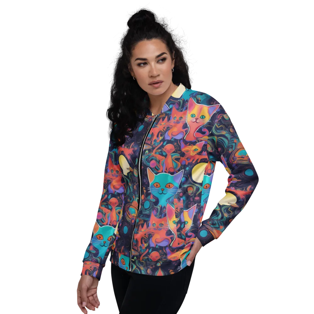 Orbiting Prowlers on Bomber Jacket — Left