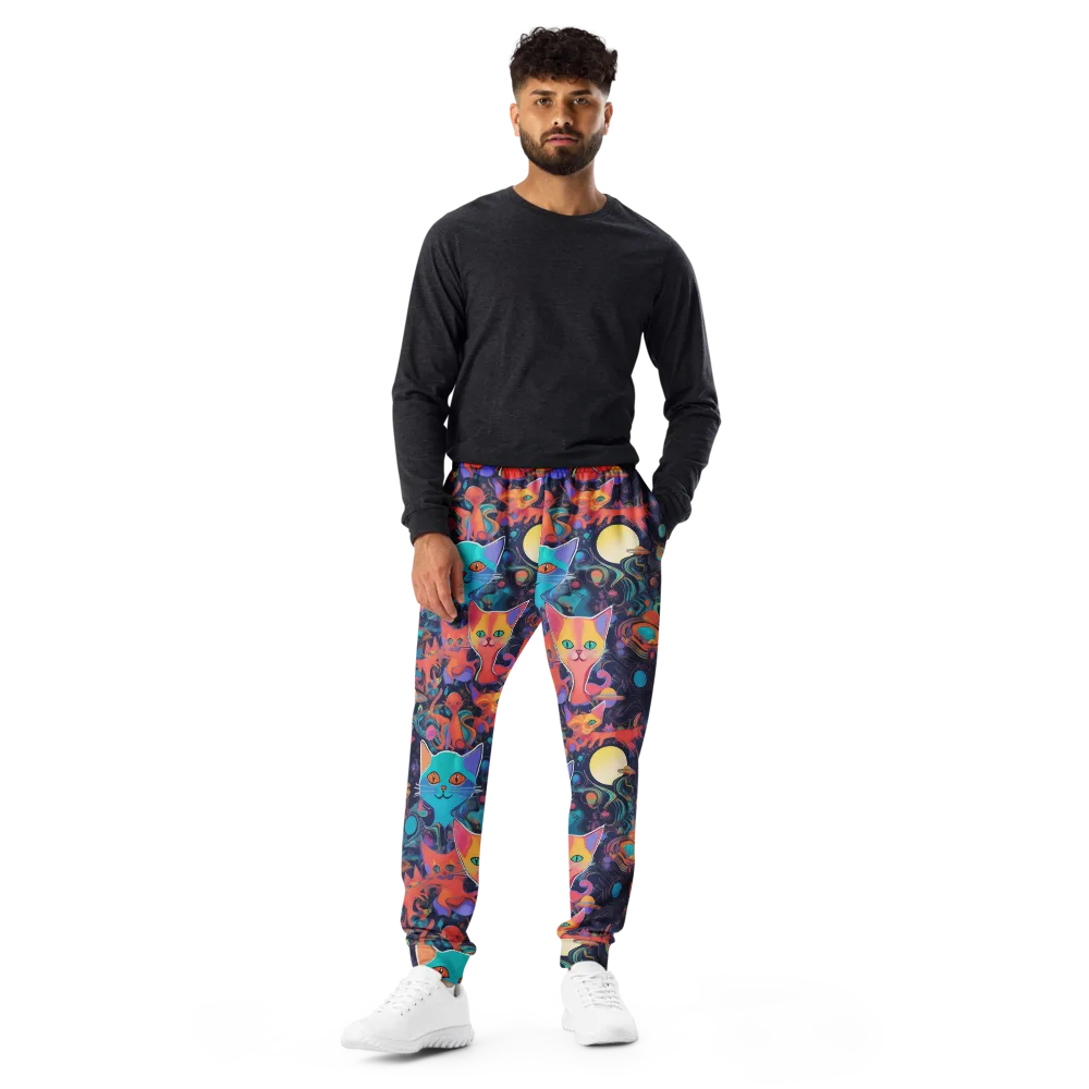 Orbiting Prowlers on Men's Joggers — Front
