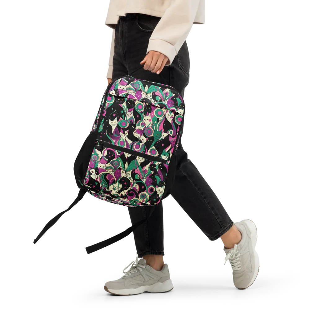 Lunar Whiskers on Utility Backpack — Front