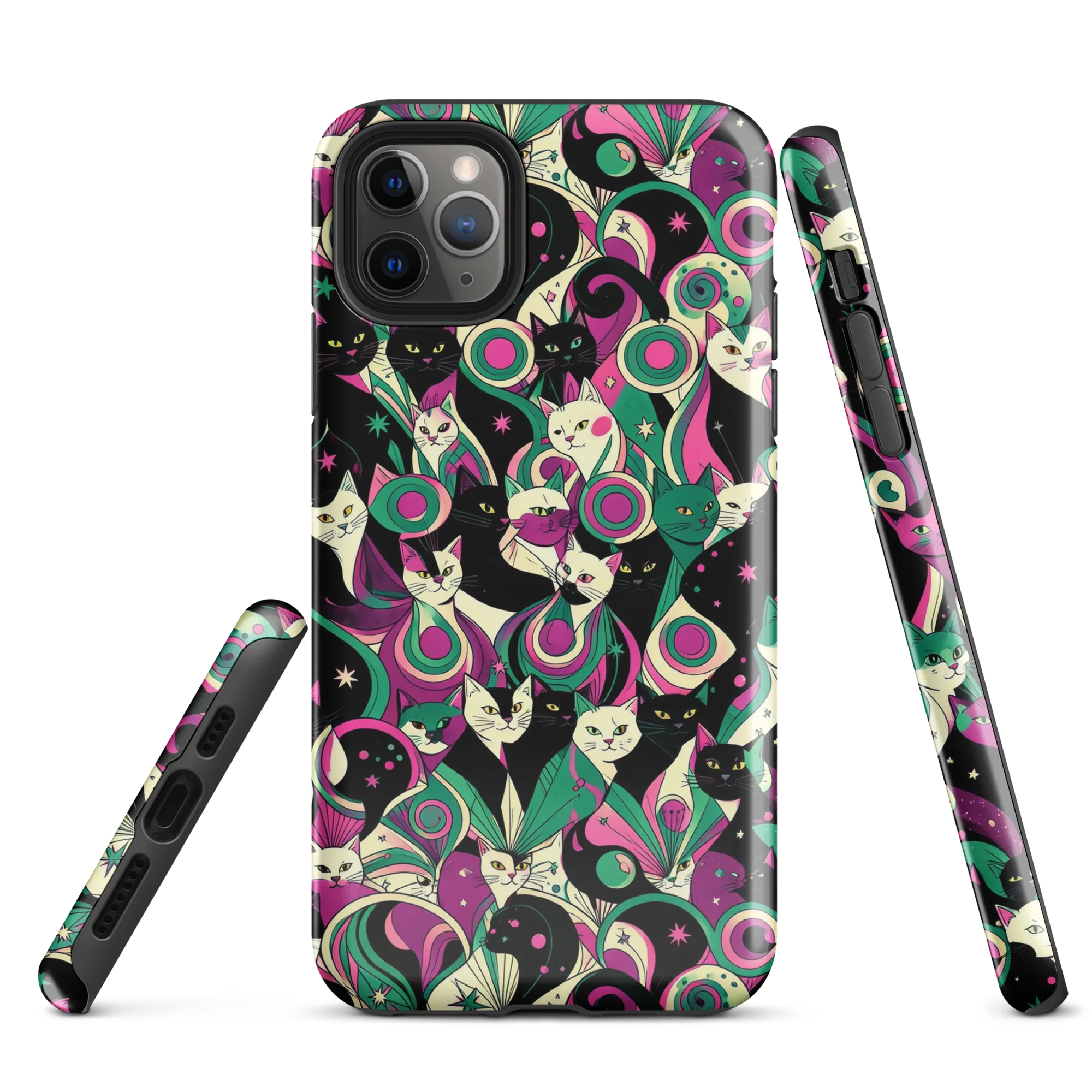 Lunar Whiskers on Tough Case for iPhone® — Front