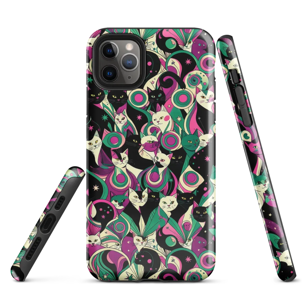 Lunar Whiskers on Tough Case for iPhone® — Front