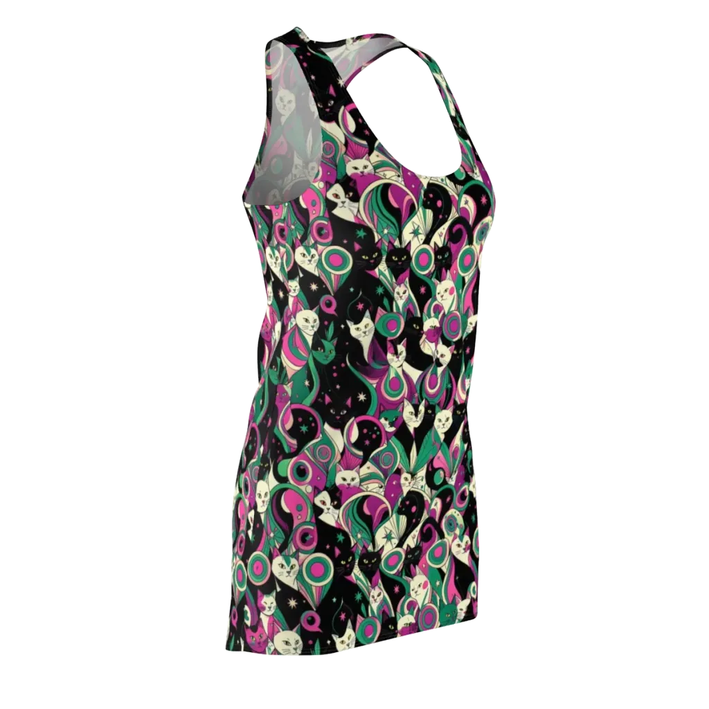 Lunar Whiskers on Racerback Dress — Front Side