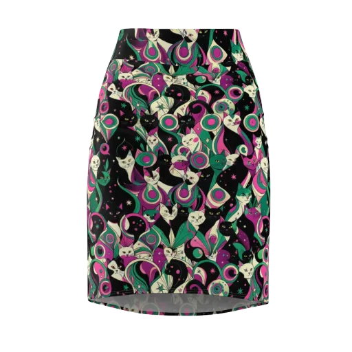 Lunar Whiskers on a Pencil Skirt