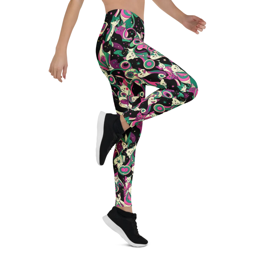 Lunar Whiskers on Leggings — Right