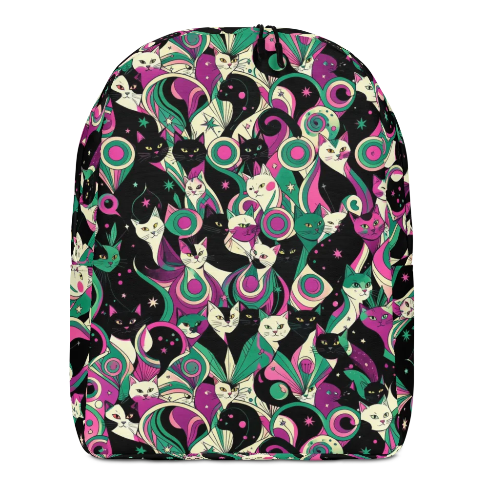 Lunar Whiskers on Minimalist Backpack — Front