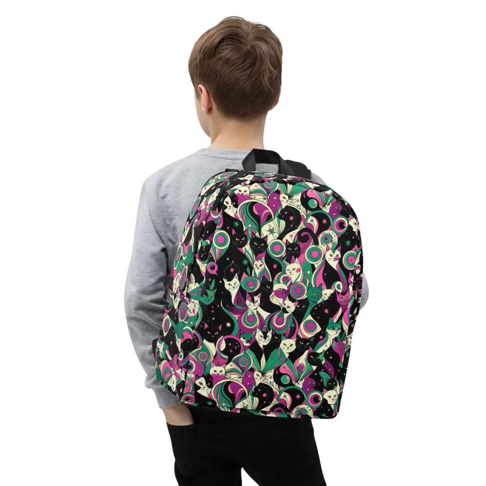Lunar Whiskers on Minimalist Backpack — Zoomed-in