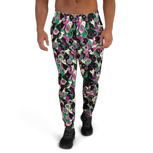 Lunar Whiskers on a Men's Joggers