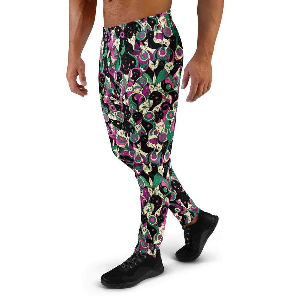 Lunar Whiskers on Men's Joggers — Left