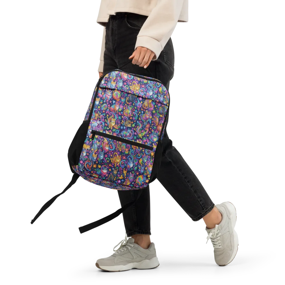 Galactic Whiskers on Utility Backpack — Front