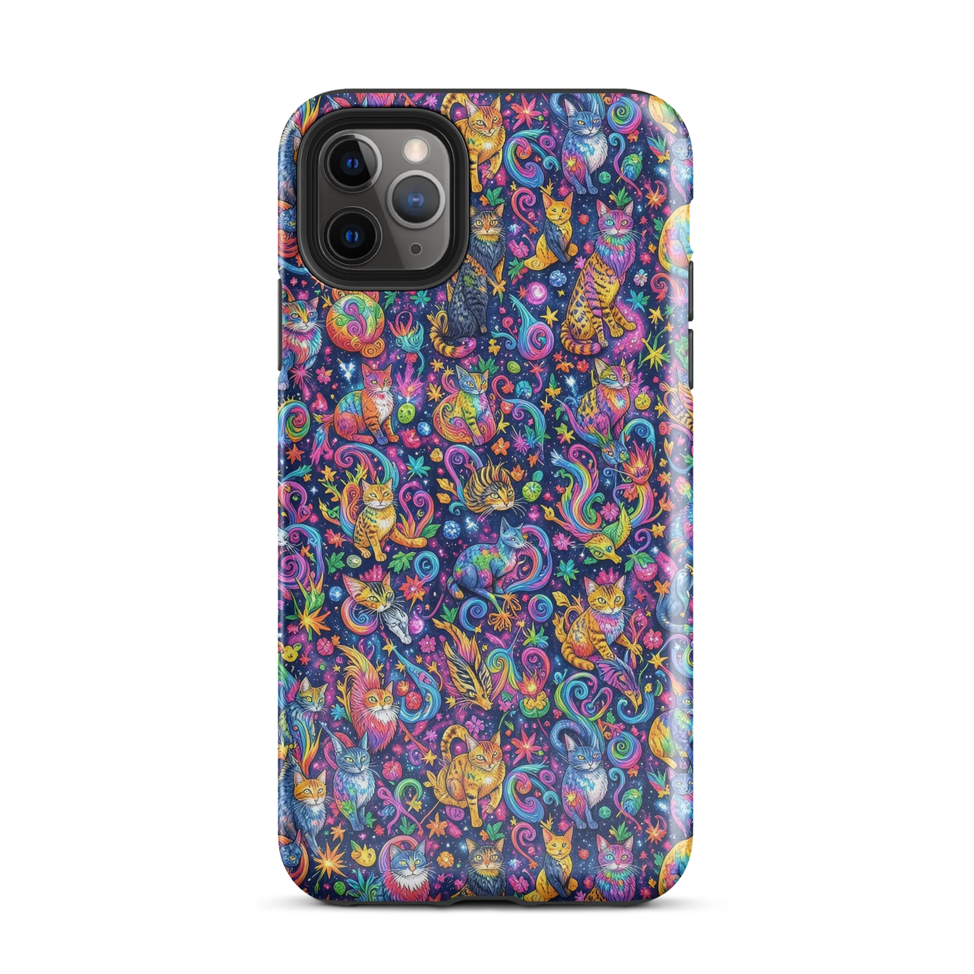 Galactic Whiskers on Tough Case for iPhone® — Front