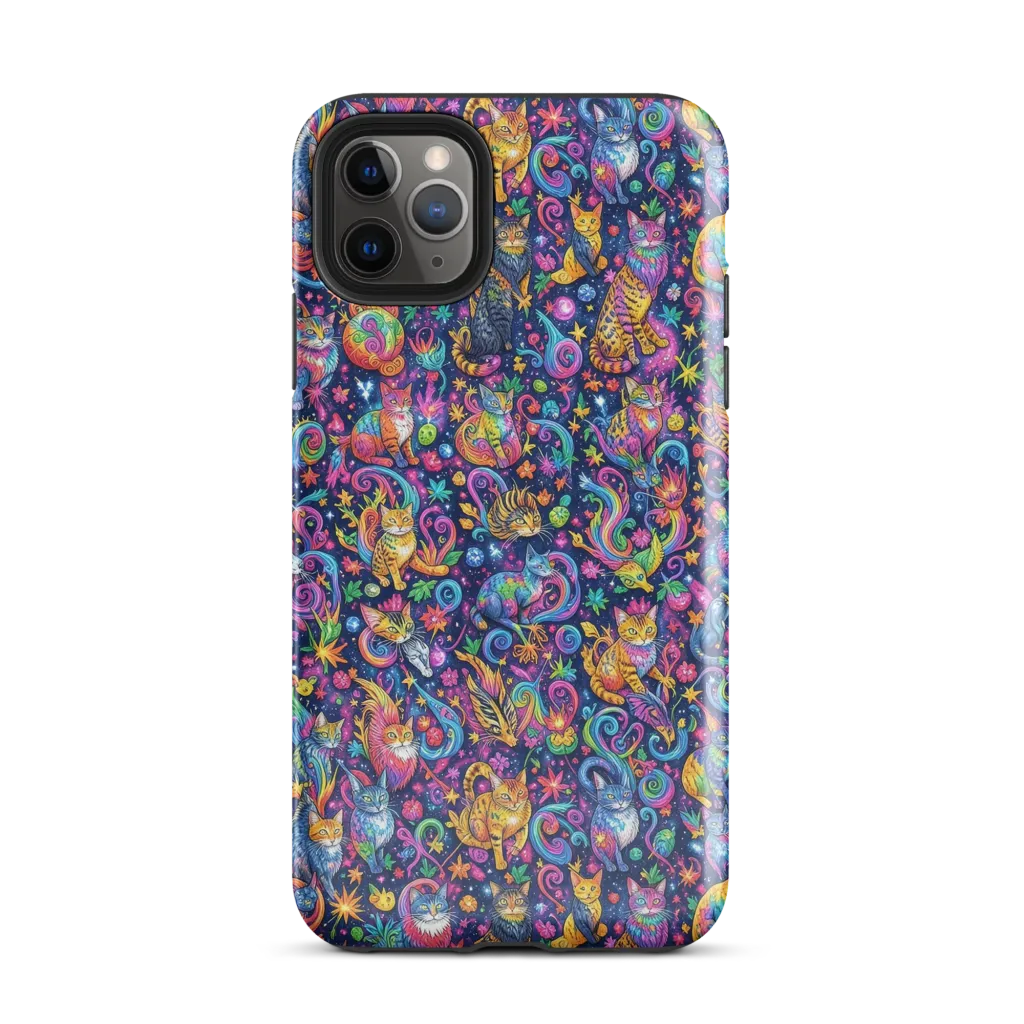 Galactic Whiskers on Tough Case for iPhone® — Front