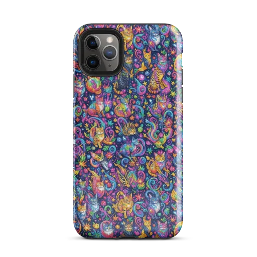 Galactic Whiskers on a Tough Case for iPhone®