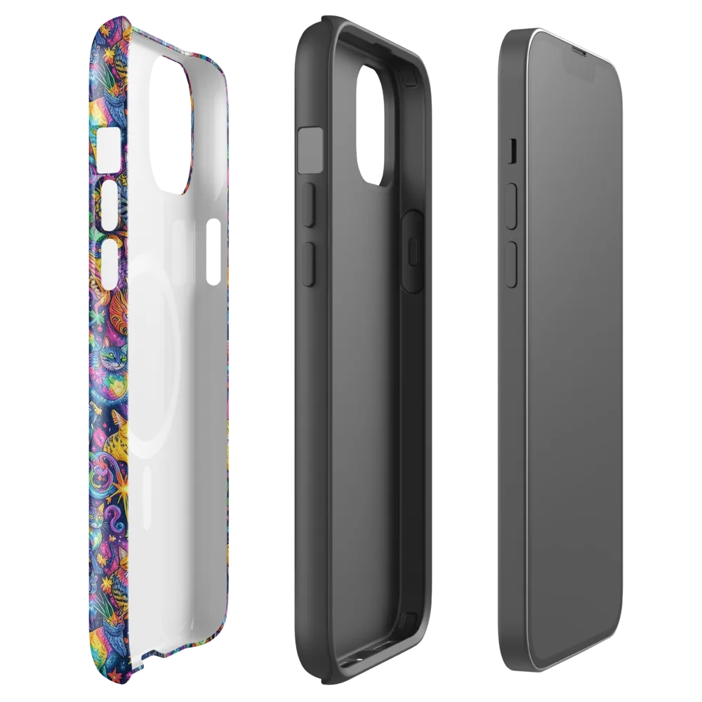Galactic Whiskers on MagSafe Tough Case for iPhone® — Front