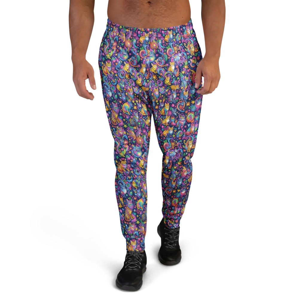 Galactic Whiskers on Men's Joggers — Front