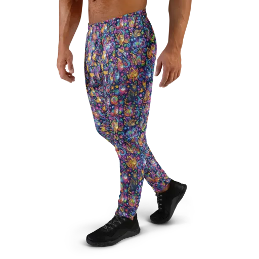 Galactic Whiskers on a Men's Joggers