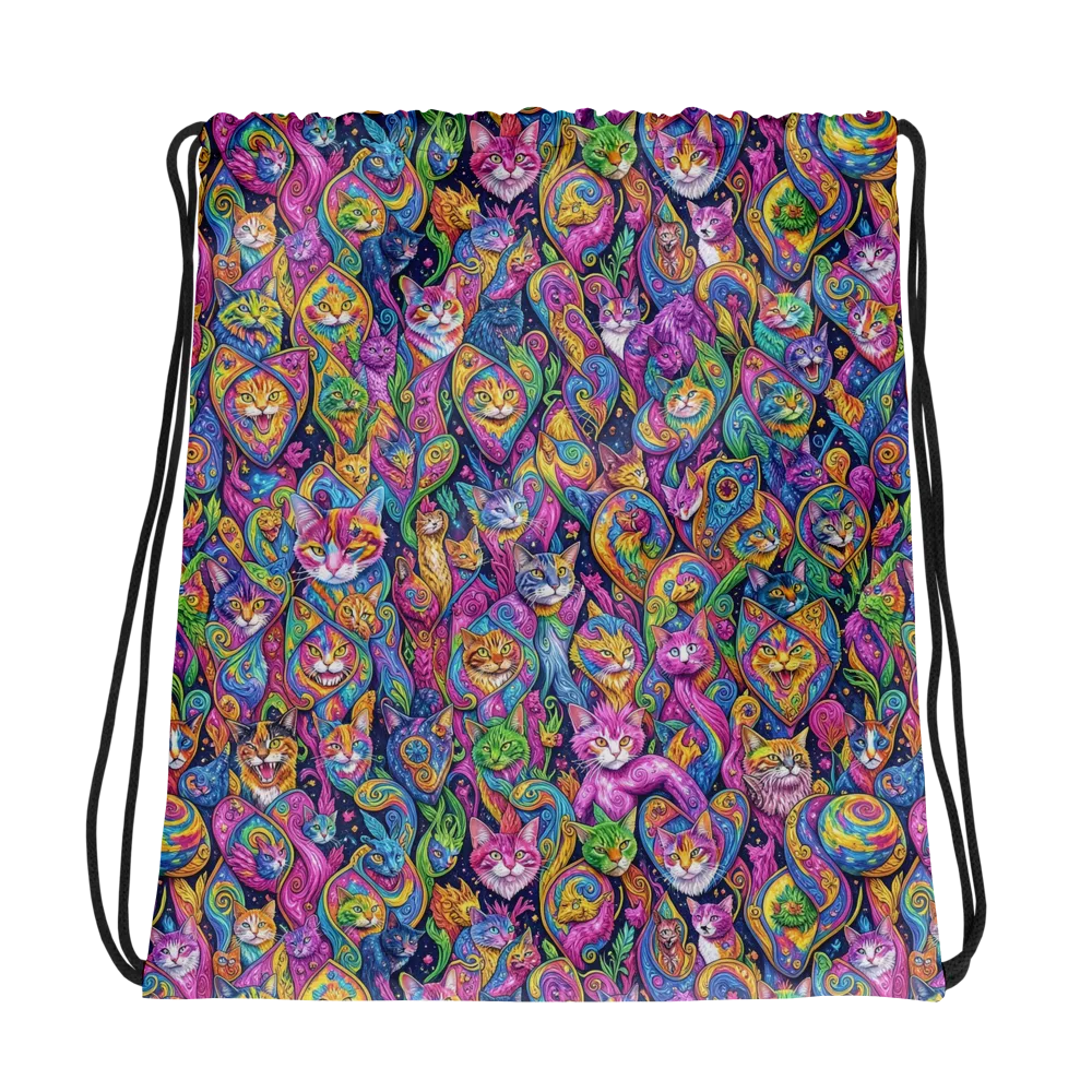 Prismatic Catacomb on Drawstring Bag — Photo