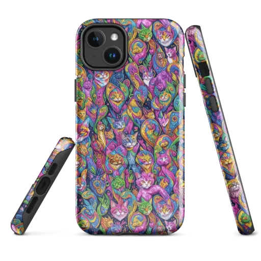 Prismatic Catacomb on a MagSafe Tough Case for iPhone®
