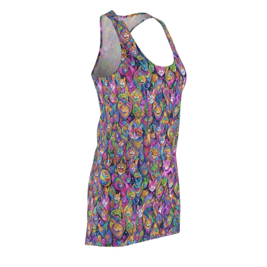 Prismatic Catacomb on Racerback Dress — Front Side