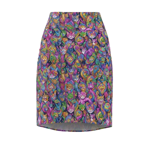 Prismatic Catacomb on a Pencil Skirt