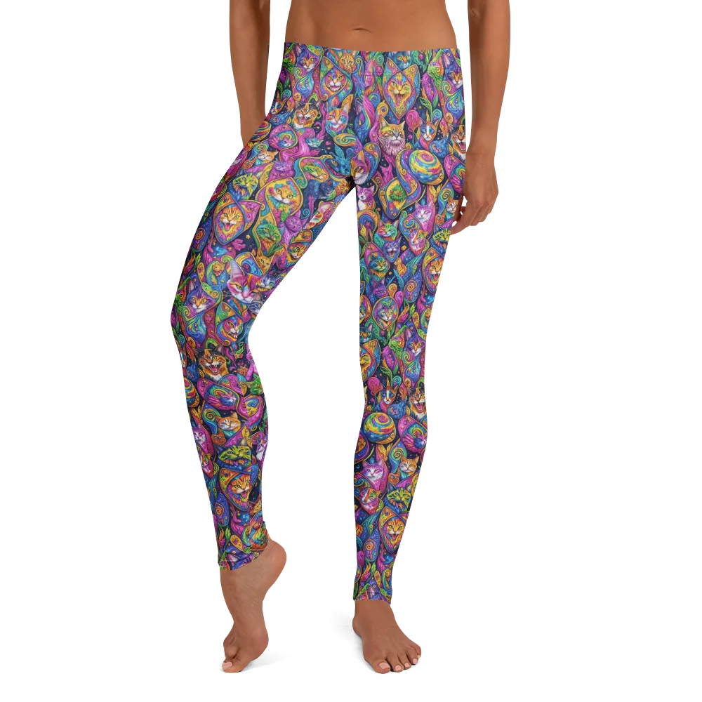 Prismatic Catacomb on Leggings — Front