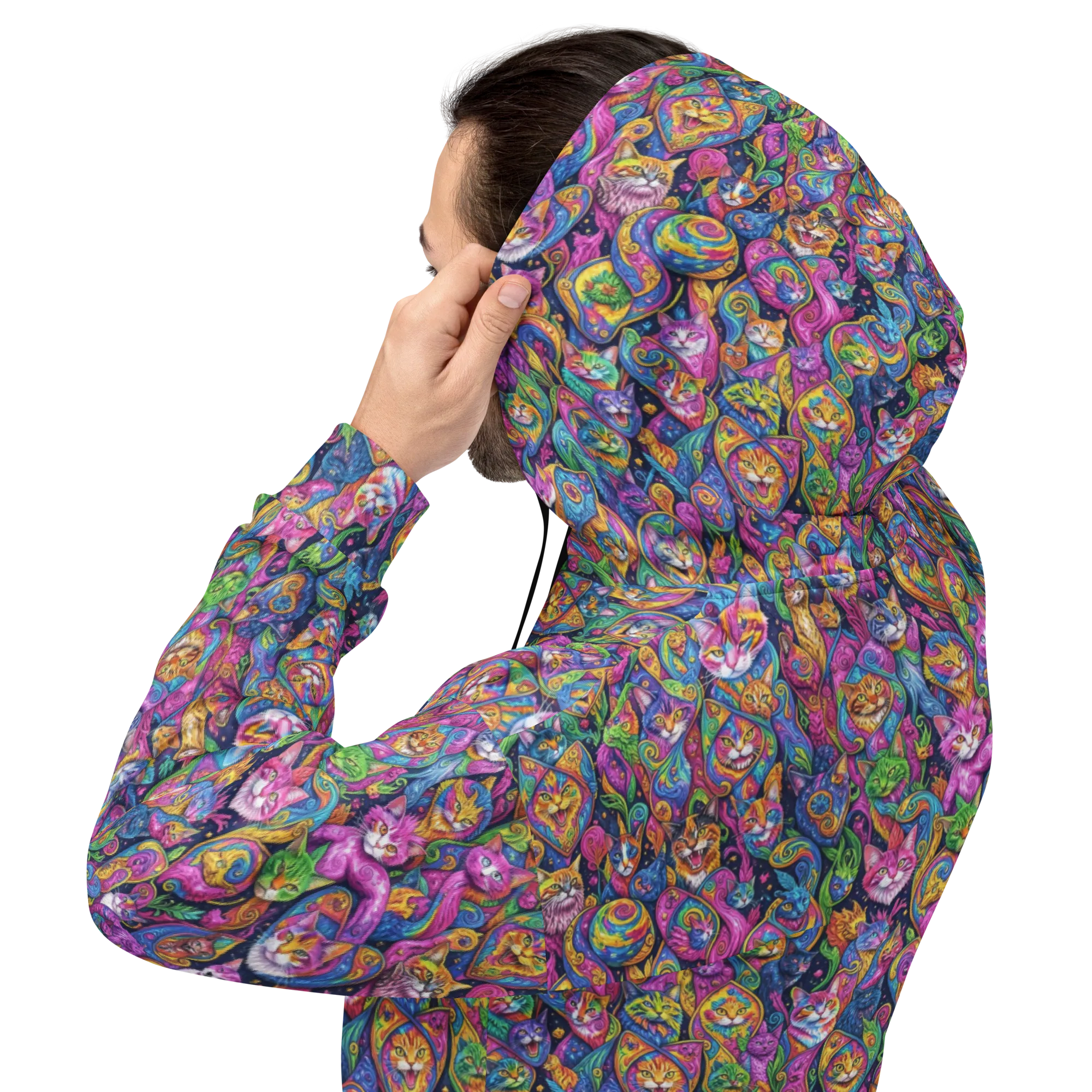 Prismatic Catacomb on Hoodie — Back