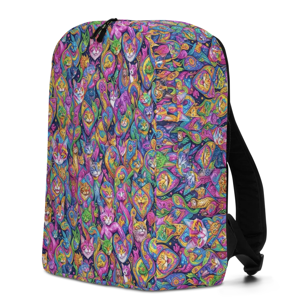 Prismatic Catacomb on Minimalist Backpack — Left