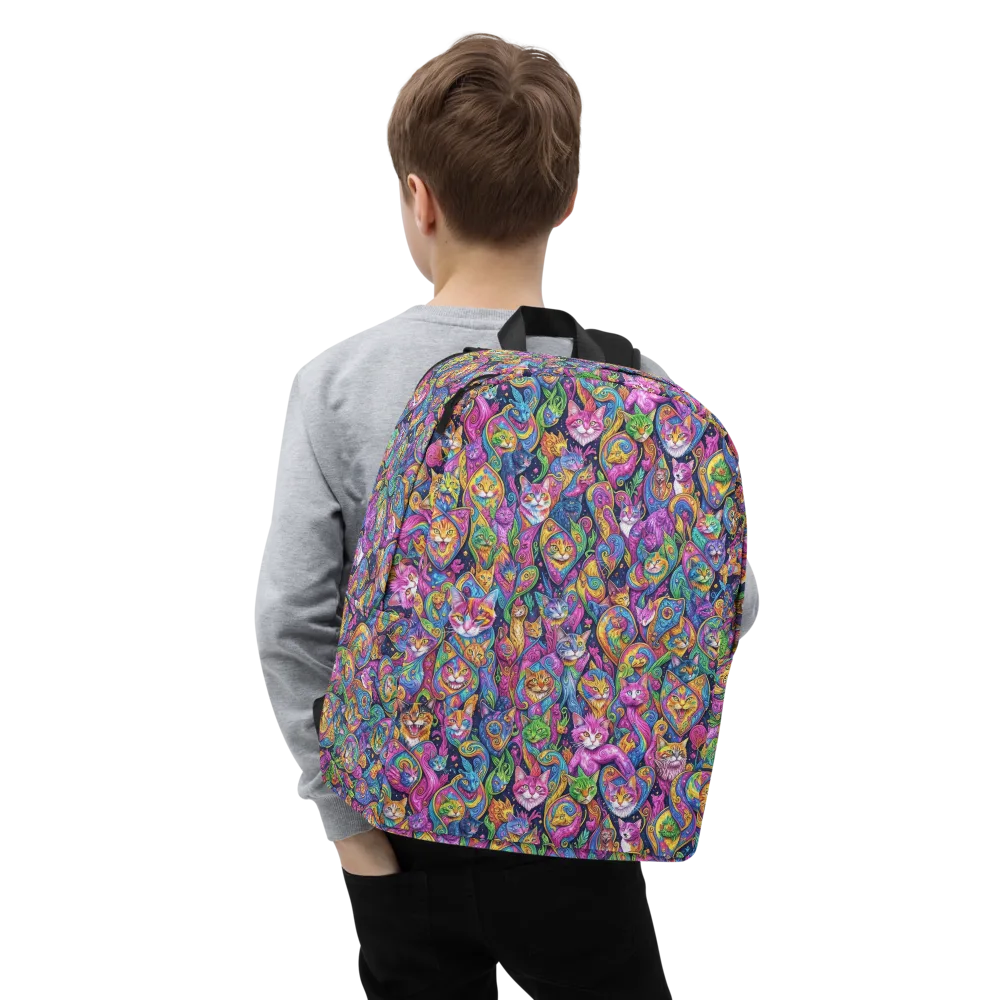 Prismatic Catacomb on Minimalist Backpack — Zoomed-in