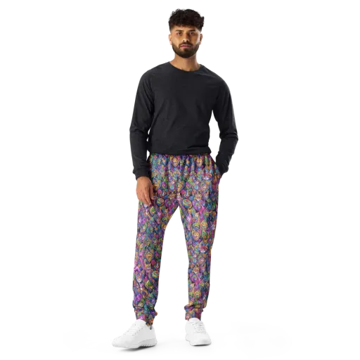 Prismatic Catacomb on a Men's Joggers