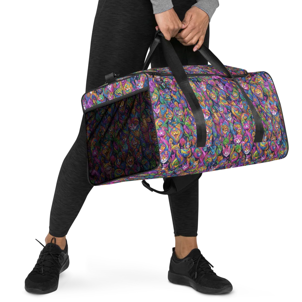 Prismatic Catacomb on Duffle Bag — Right Front