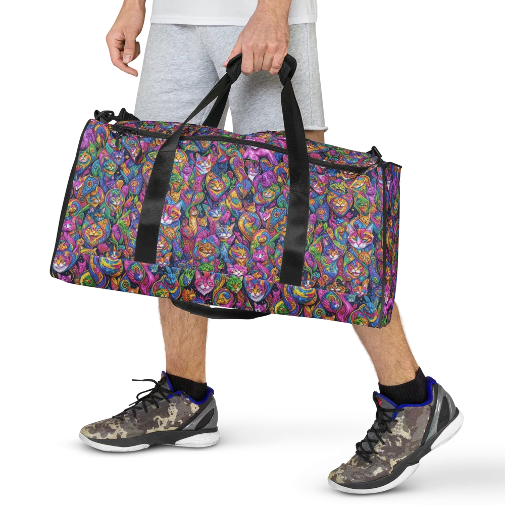 Prismatic Catacomb on Duffle Bag — Front