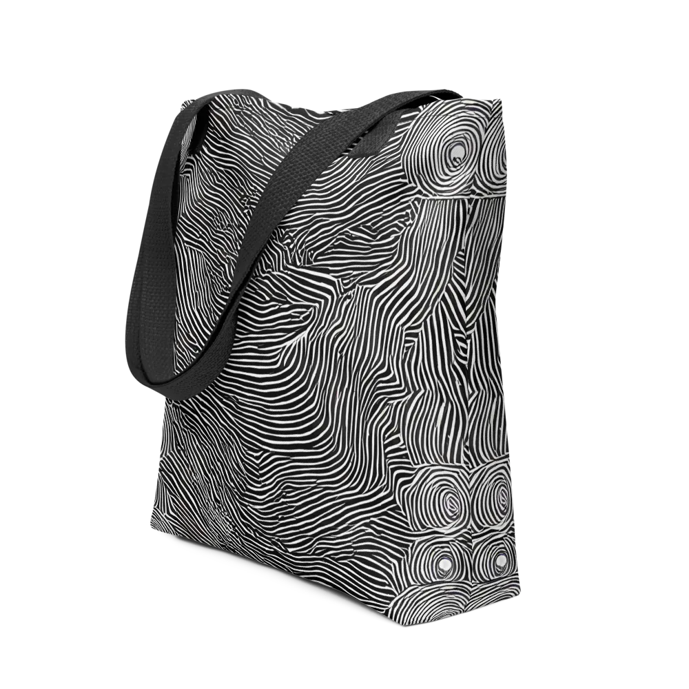Blacktop Ripples on Tote Bag — Front