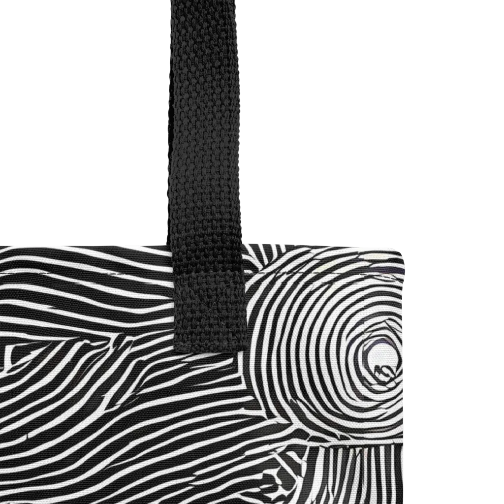 Blacktop Ripples on Tote Bag — Product details