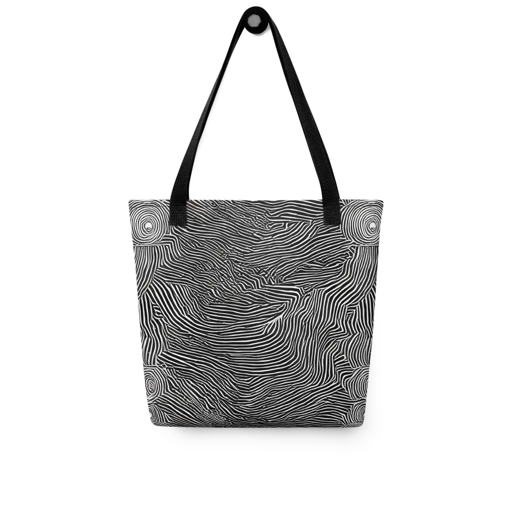 Blacktop Ripples on Tote Bag — Front