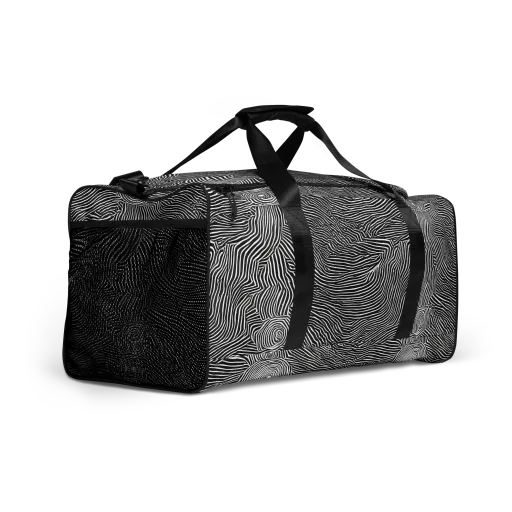 Blacktop Ripples on a Duffle Bag