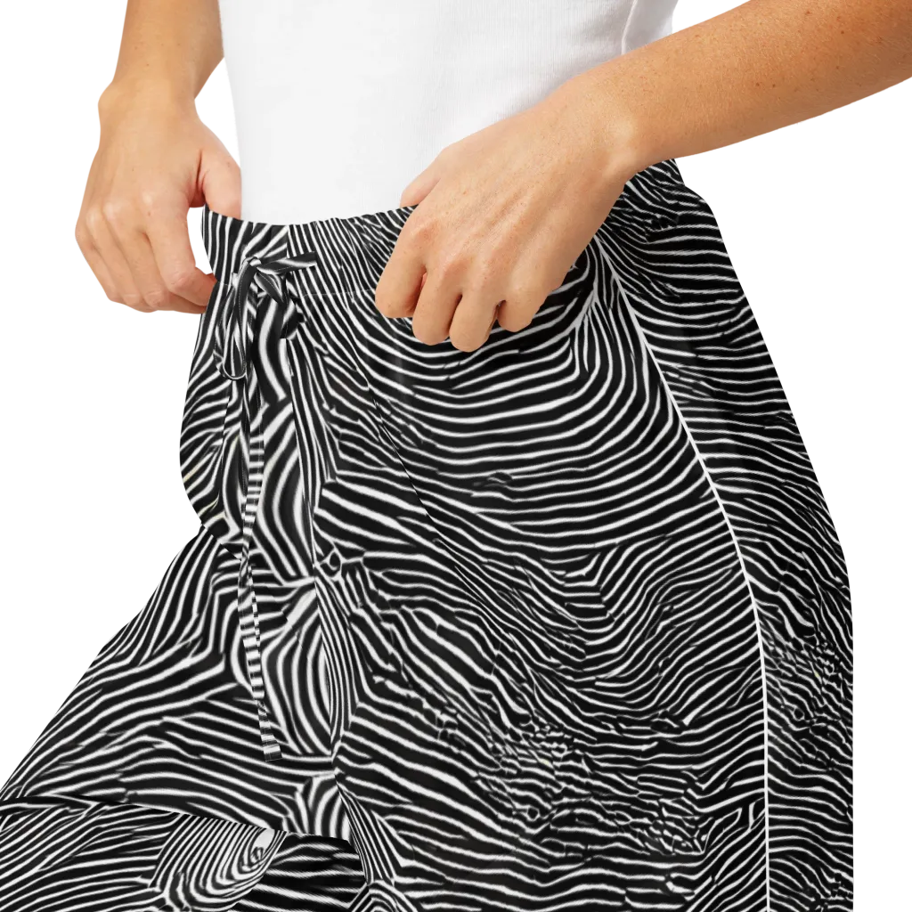 Blacktop Ripples on Women's Pajama Pants — Product details