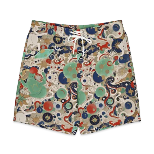 Astral Whiskers on a Men's Board Shorts