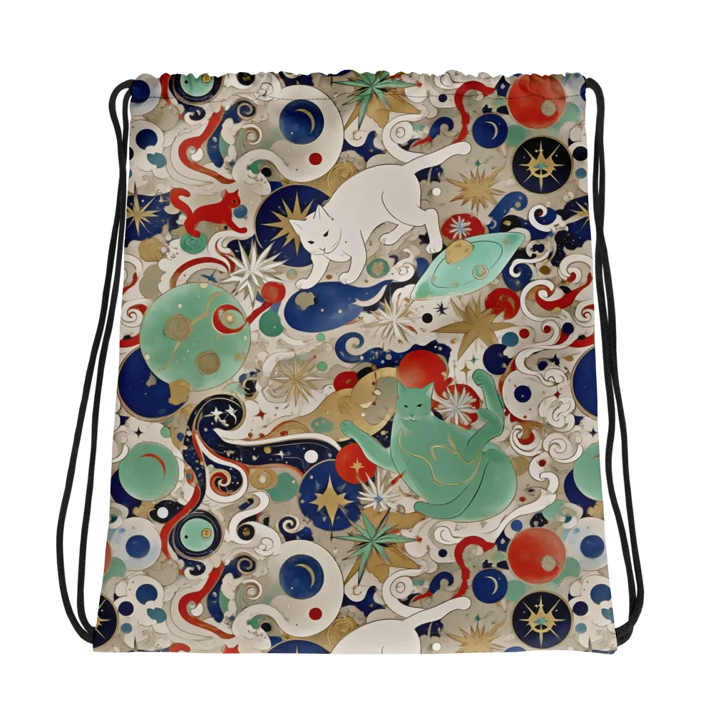Astral Whiskers on Drawstring Bag — Photo