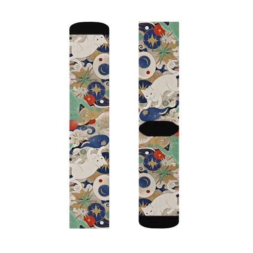 Astral Whiskers on a Socks