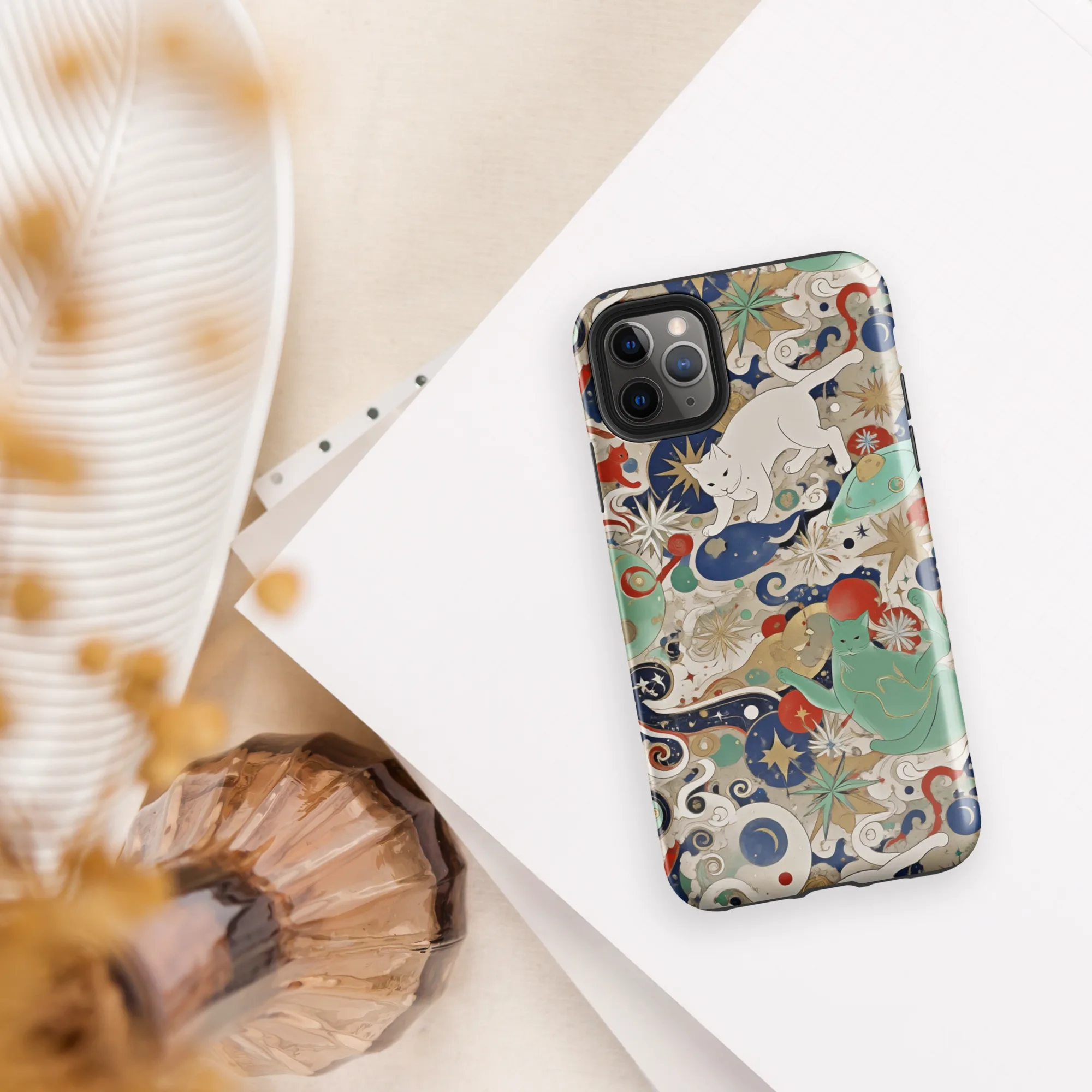 Astral Whiskers on Tough Case for iPhone® — Front
