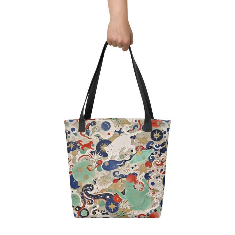 Astral Whiskers on Tote Bag — Front